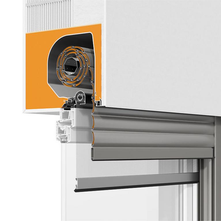 Roma-Aufsatzrollladen Puro2xr